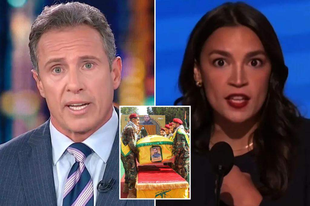 Chris Cuomo Attacks AOC for Criticizing Israel's Pager Attack on Hezbollah: 'Would You Have Defended Al Qaeda?'