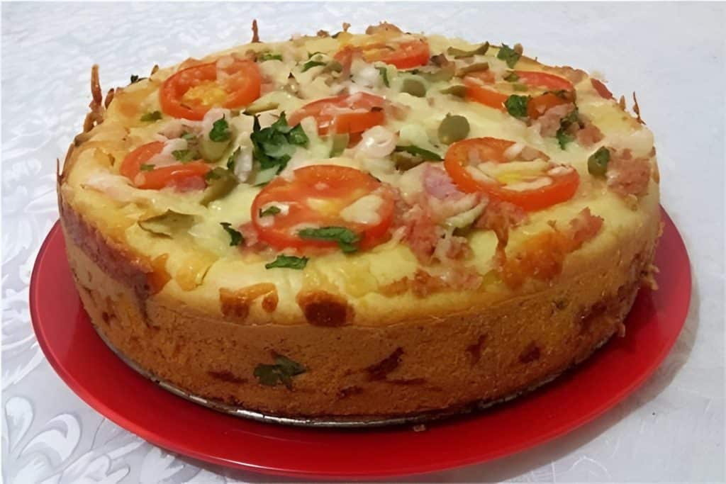 Receita Fácil de Torta de Presunto e Queijo para Toda Família